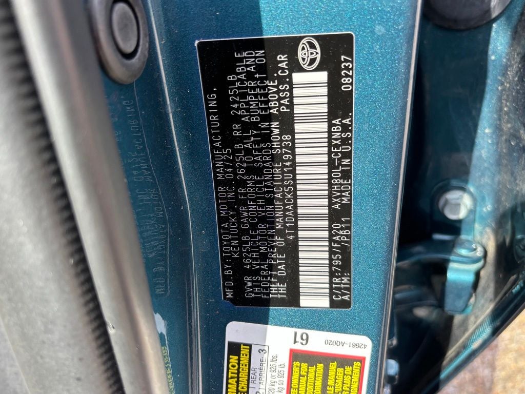 2025 Toyota Camry LE