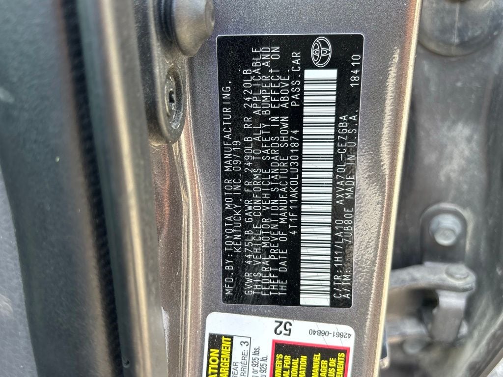 2020 Toyota Camry XLE