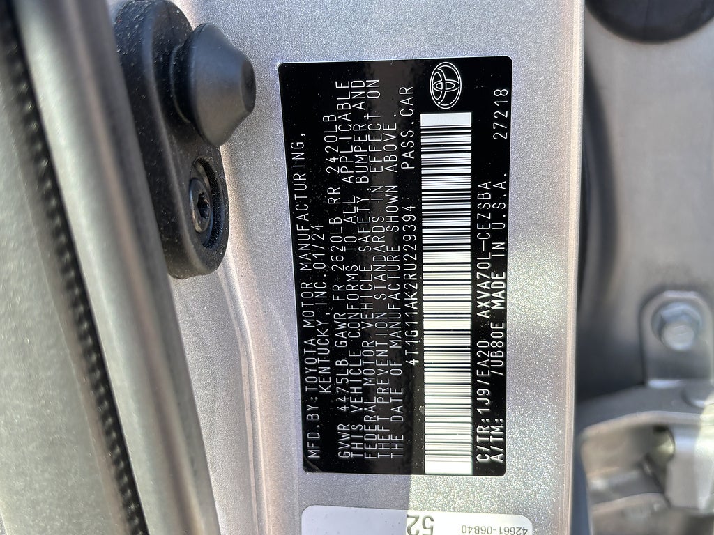 2024 Toyota Camry SE