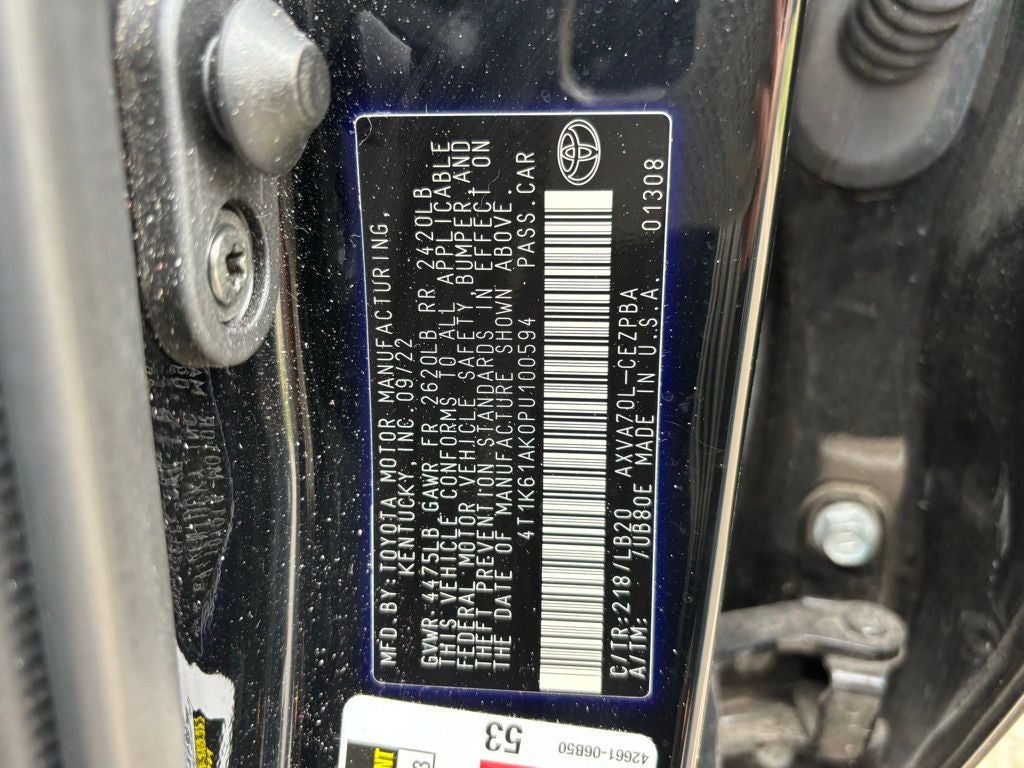 2023 Toyota Camry XSE