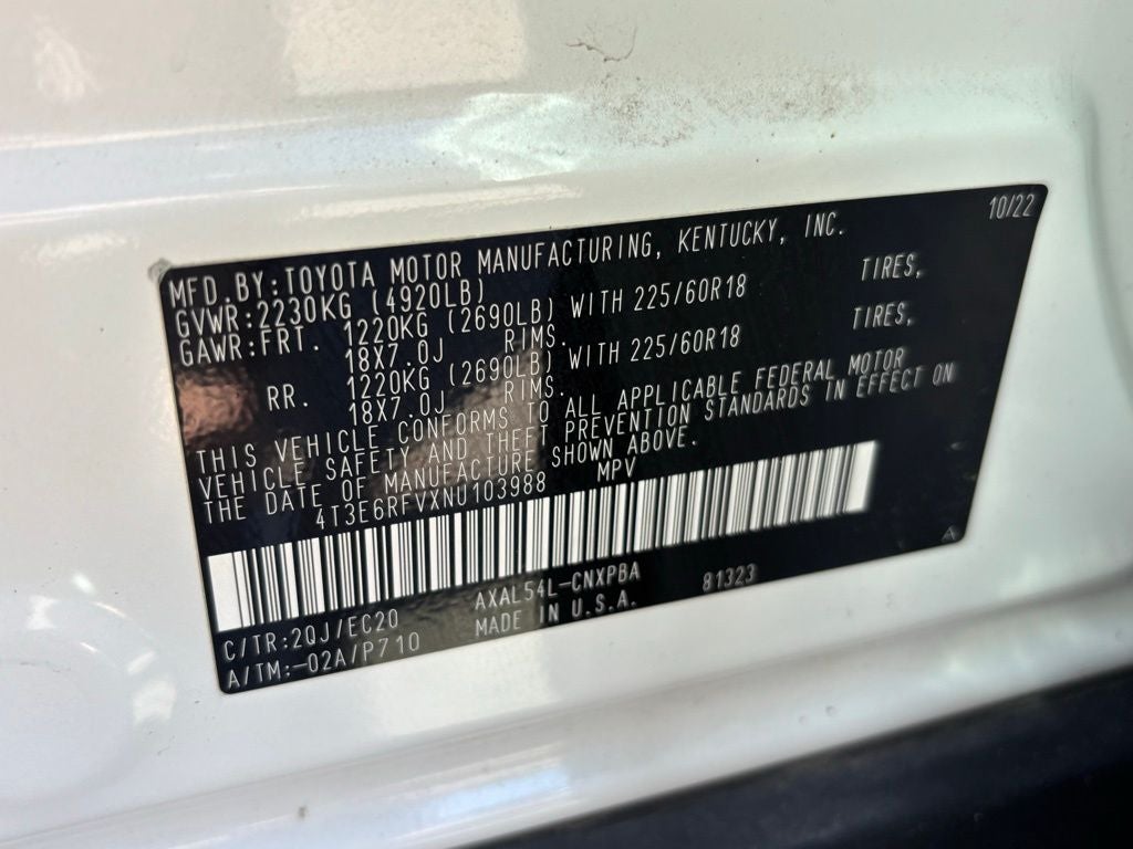 2022 Toyota RAV4 Hybrid XSE