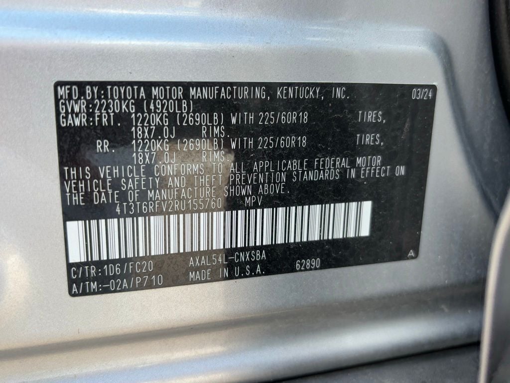 2024 Toyota RAV4 Hybrid SE