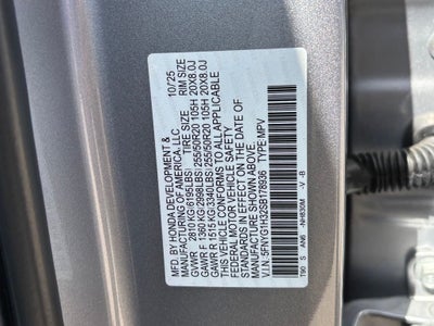 2025 Honda Pilot Sport