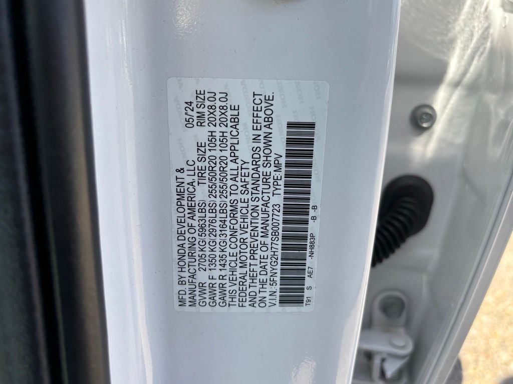 2025 Honda Pilot Touring