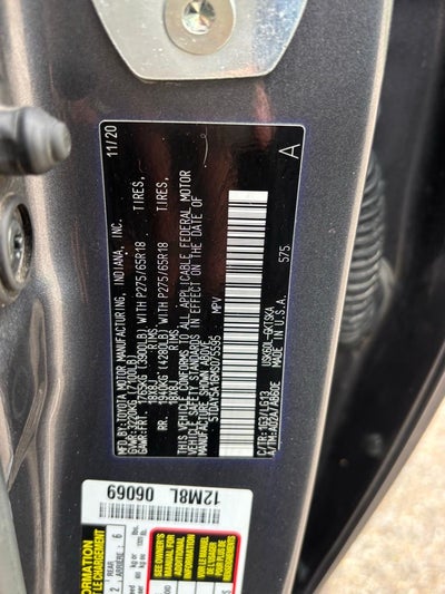 2021 Toyota Sequoia SR5 5.7L