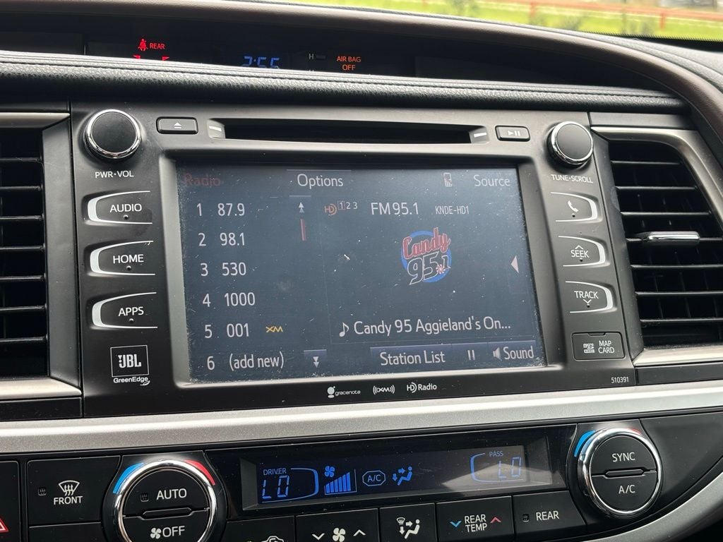 2019 Toyota Highlander Limited Platinum