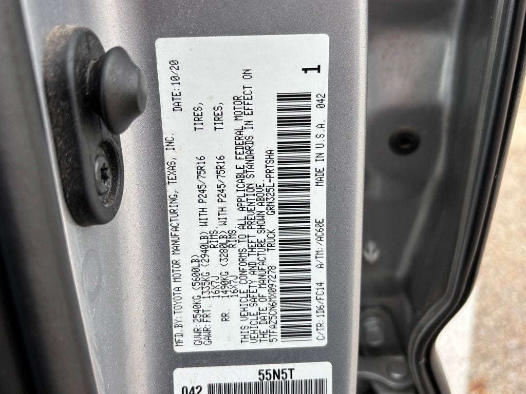 2021 Toyota Tacoma SR5 V6