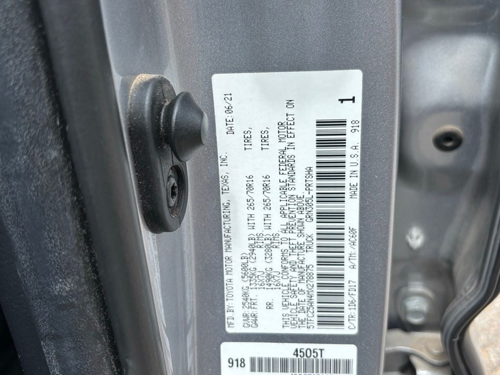 2021 Toyota Tacoma TRD Off-Road V6