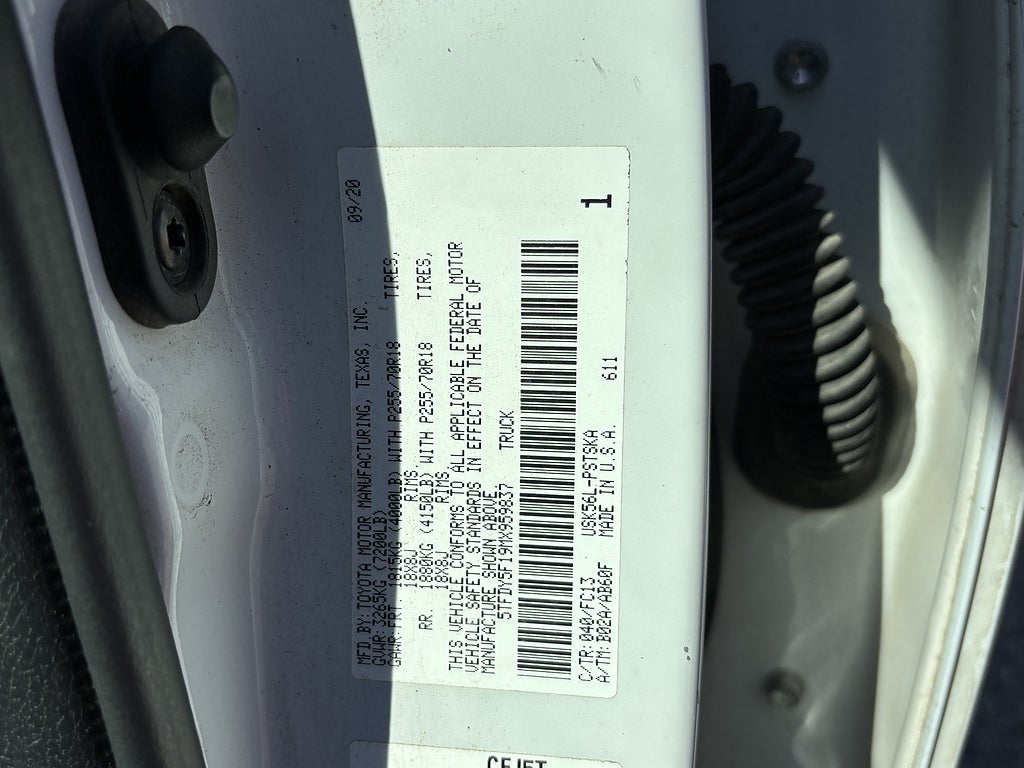 2021 Toyota Tundra 4WD SR5