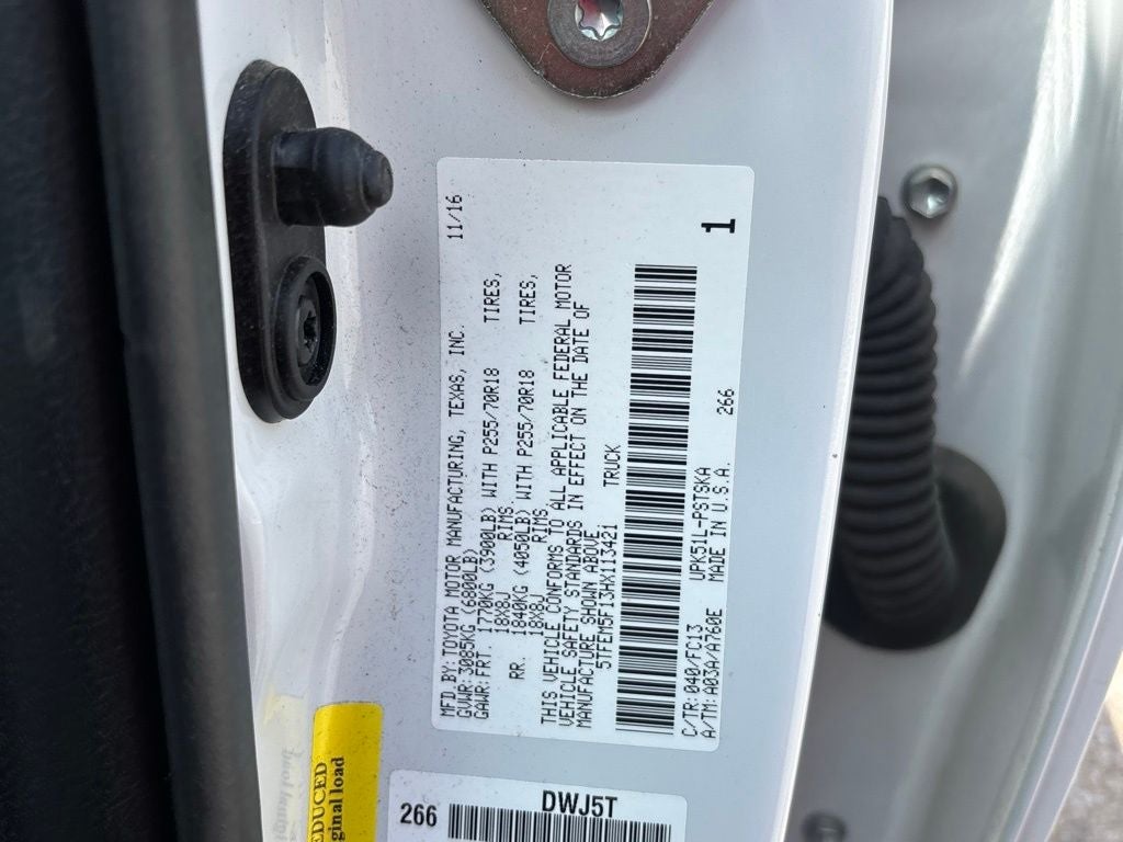 2017 Toyota Tundra SR5 4.6L V8
