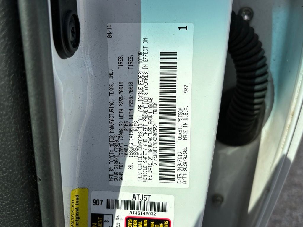 2016 Toyota Tundra SR5