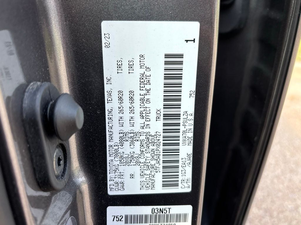 2023 Toyota Tundra Limited