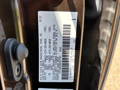2022 Toyota Tundra Limited