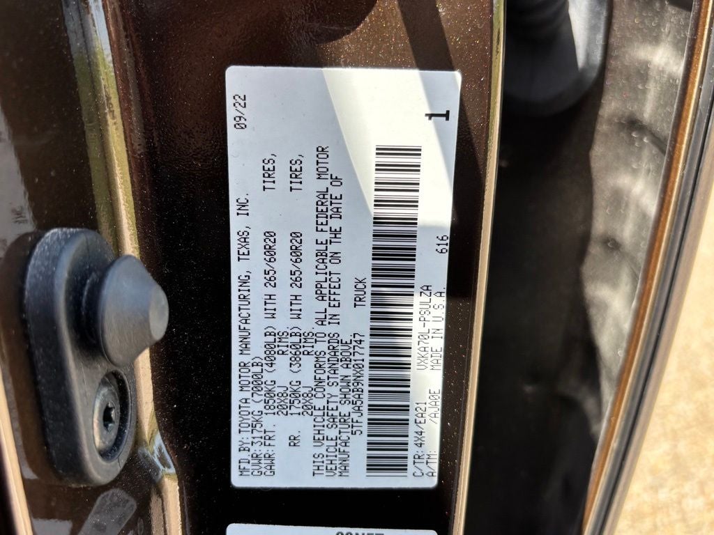 2022 Toyota Tundra Limited
