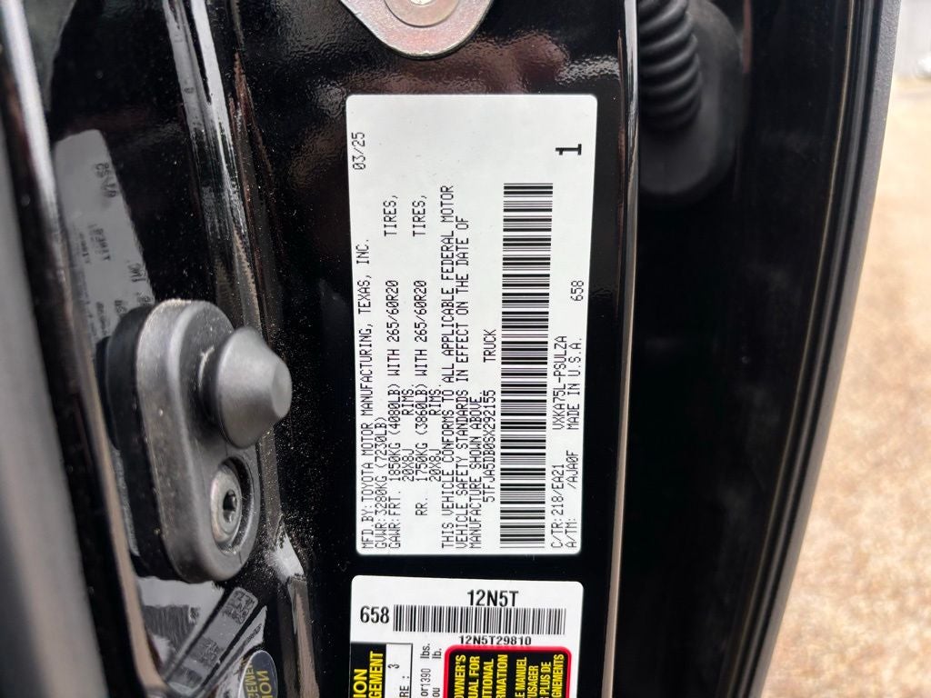 2025 Toyota Tundra Limited