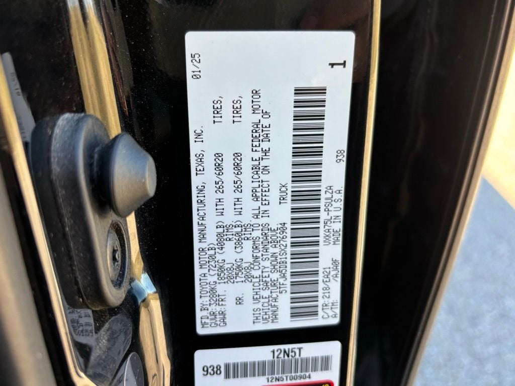 2025 Toyota Tundra Limited