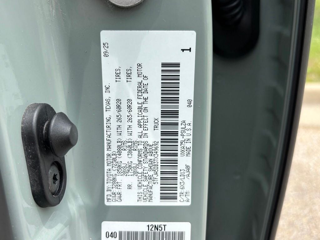 2026 Toyota Tundra Limited