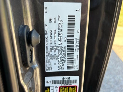 2023 Toyota Tundra SR5