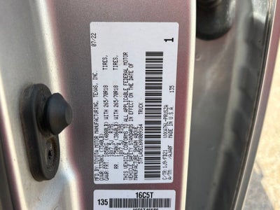 2022 Toyota Tundra SR5