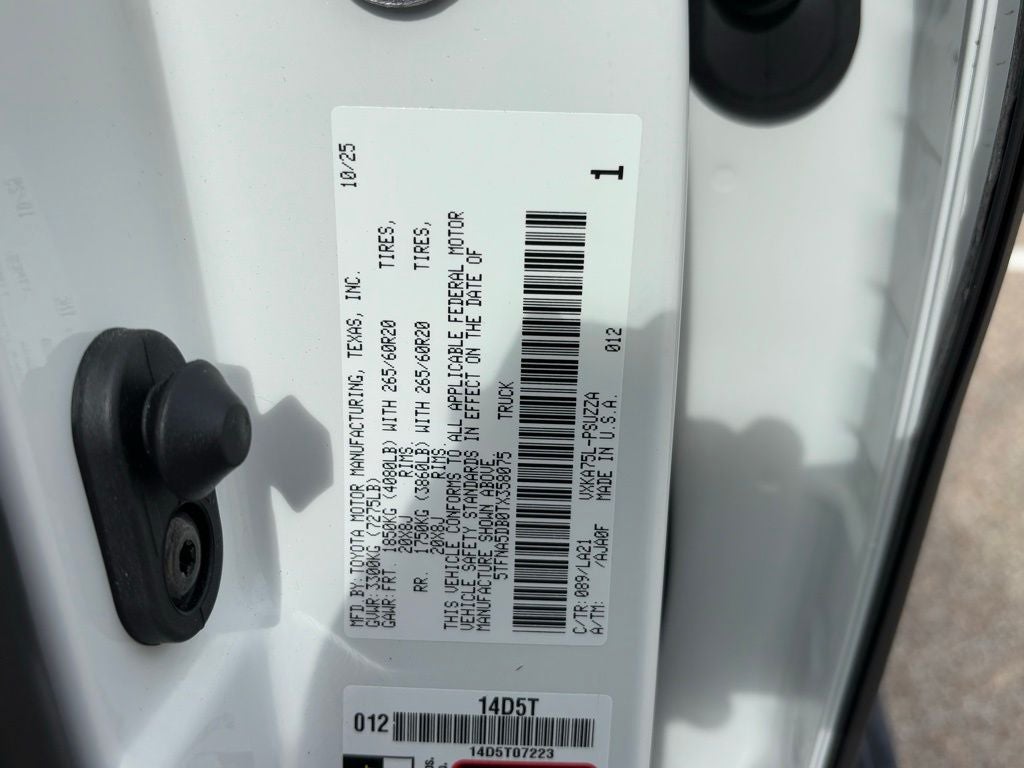 2026 Toyota Tundra Platinum