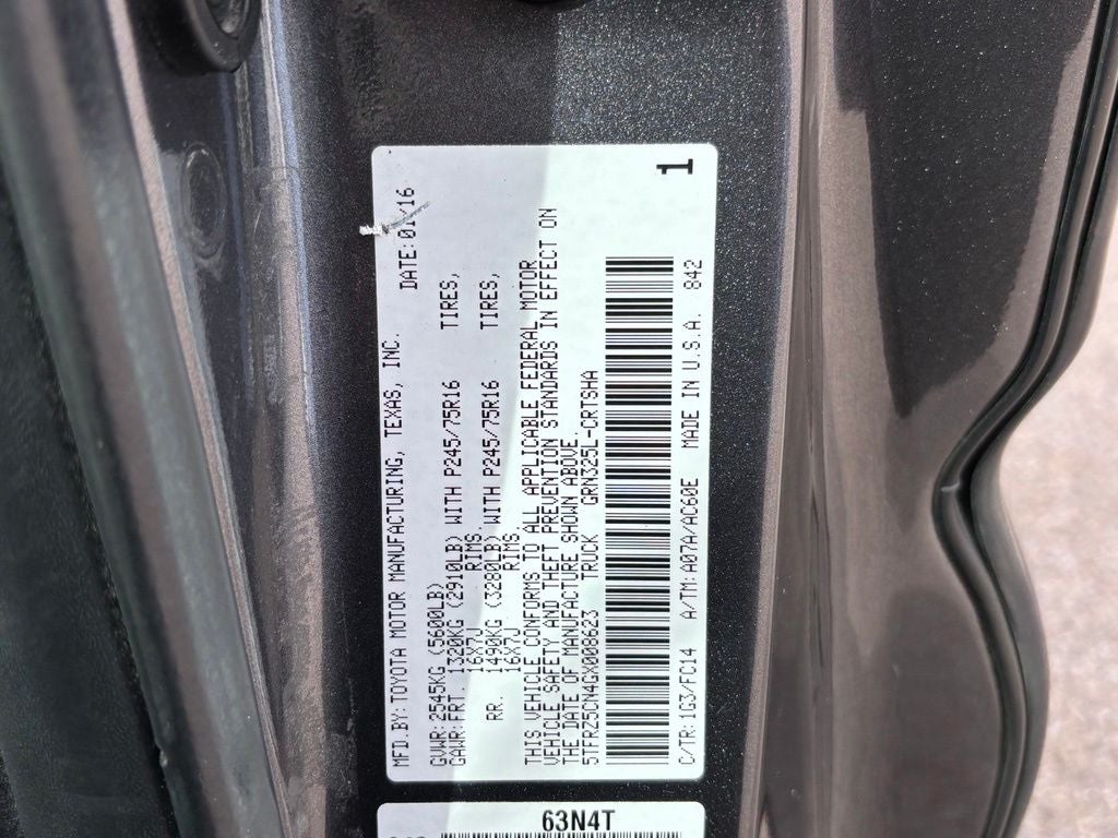 2016 Toyota Tacoma SR5 V6