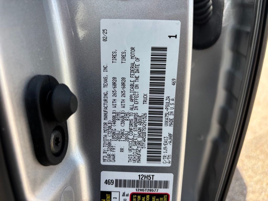 2025 Toyota Tundra Limited