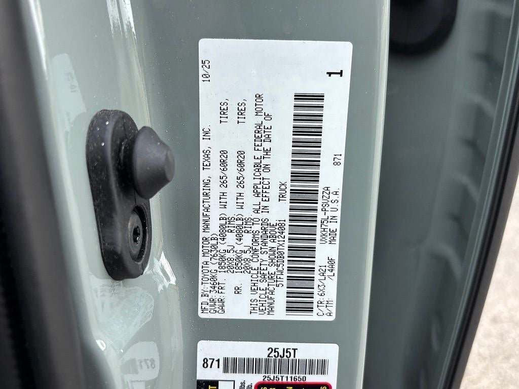 2026 Toyota Tundra 4WD Platinum HV