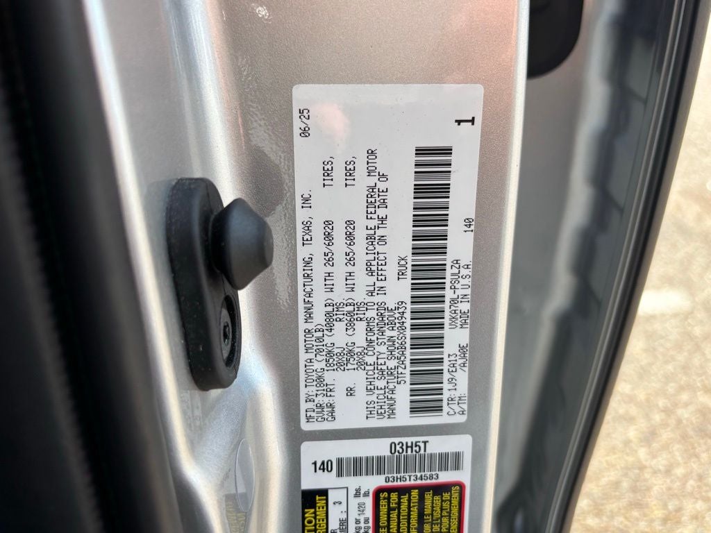 2025 Toyota Tundra Limited