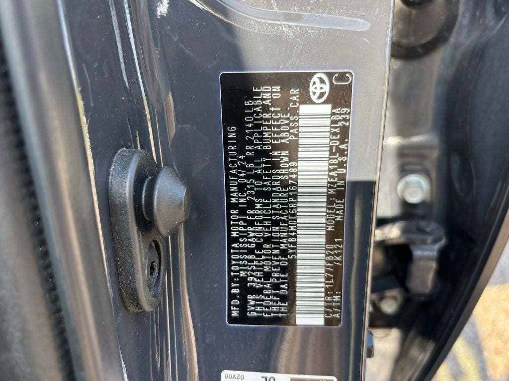 2024 Toyota Corolla LE