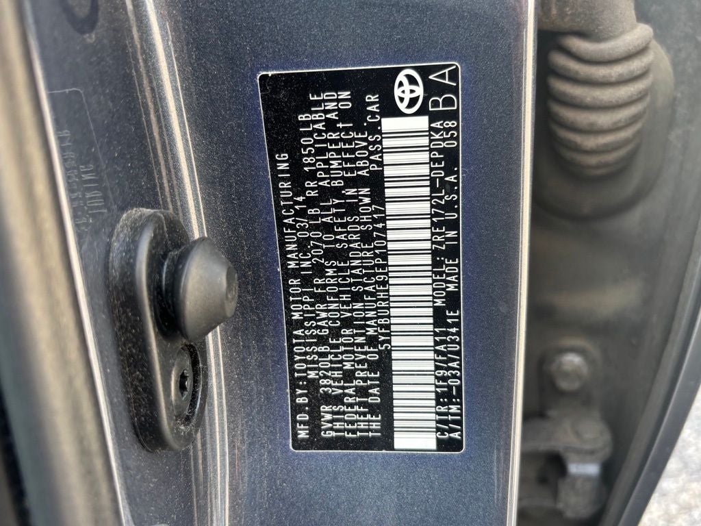 2014 Toyota Corolla L
