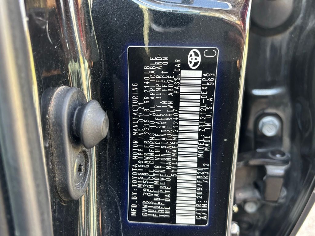 2021 Toyota Corolla LE