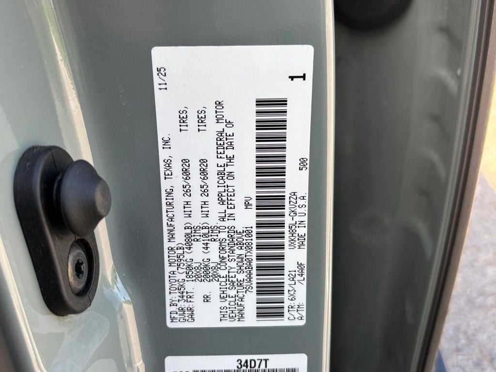 2026 Toyota Sequoia Platinum