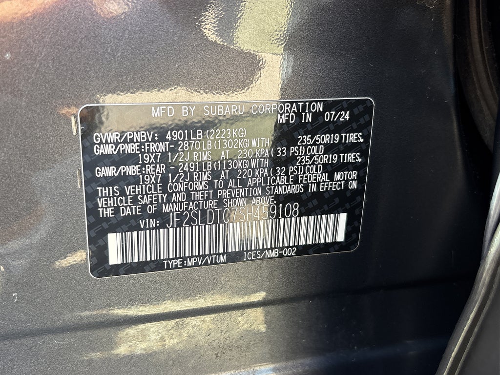 2025 Subaru Forester Touring