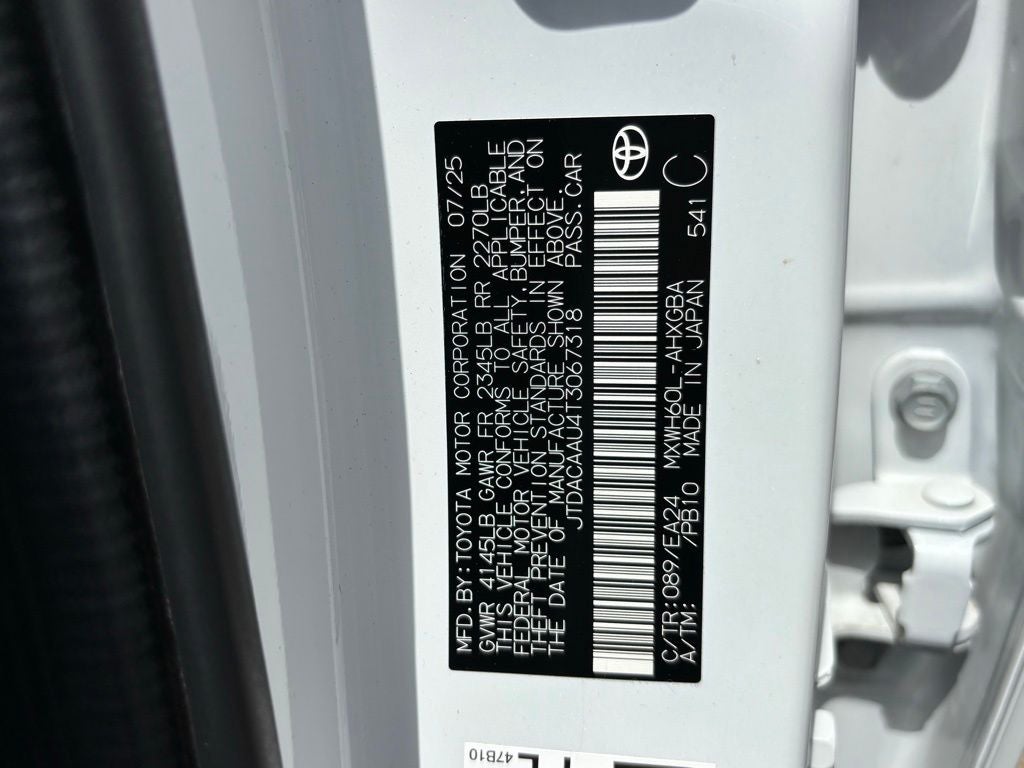2026 Toyota Prius Nightshade