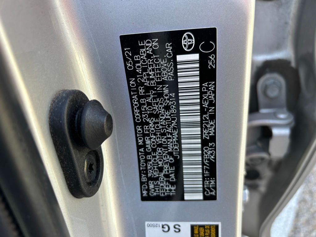 2021 Toyota Corolla LE