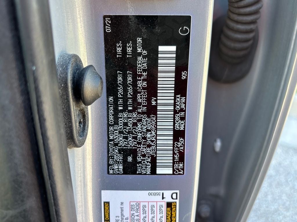 2021 Toyota 4Runner Trail