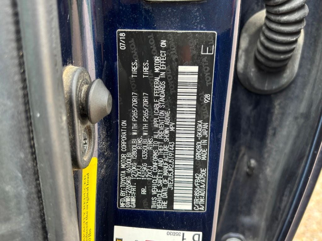 2018 Toyota 4Runner SR5