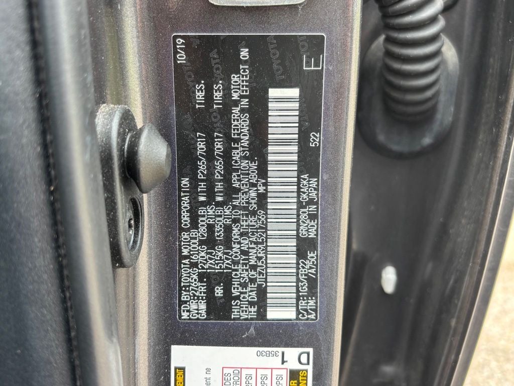 2020 Toyota 4Runner SR5