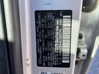 2019 Hyundai Tucson SE