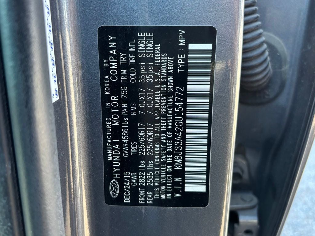 2016 Hyundai Tucson SE