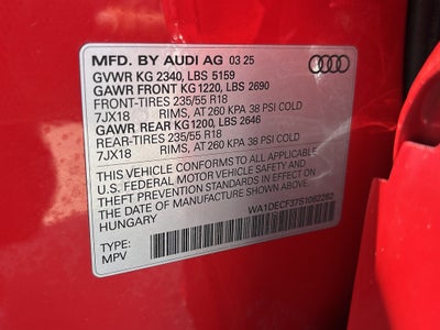 2025 Audi Q3 quattro S line Premium 45 TFSI