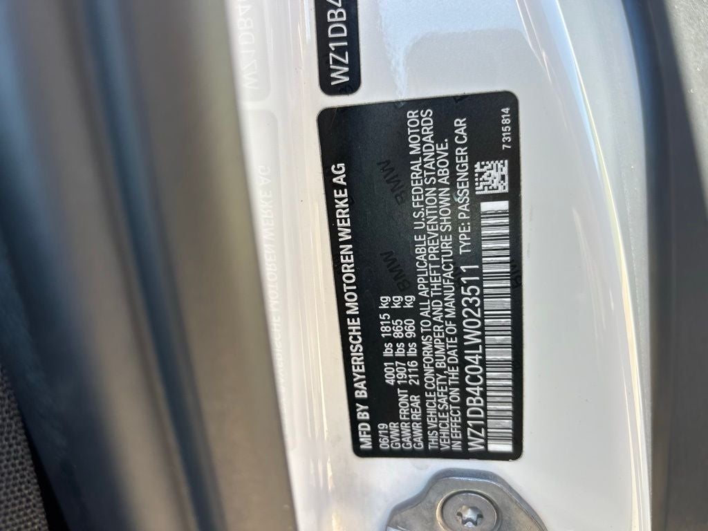 2020 Toyota Supra 3.0