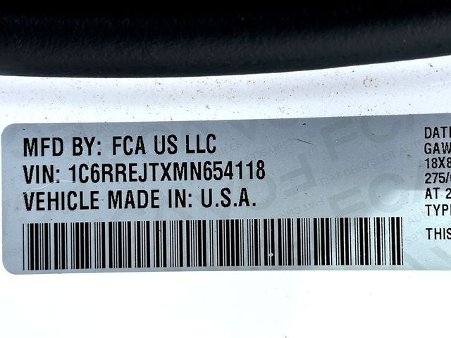 2021 RAM 1500 Laramie