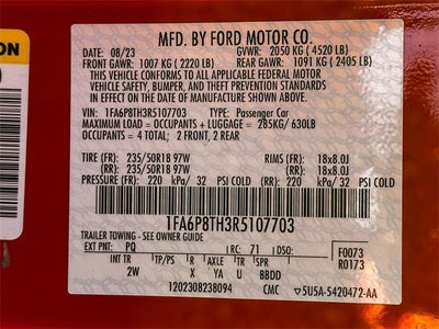 2024 Ford Mustang EcoBoost