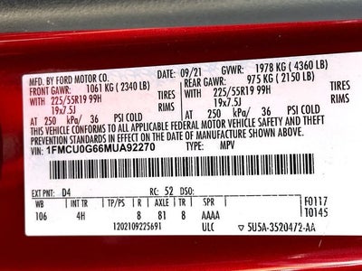 2021 Ford Escape SE