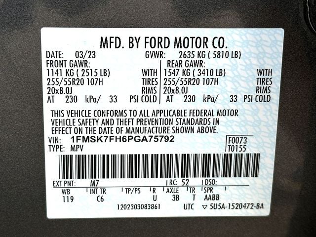 2023 Ford Explorer Limited