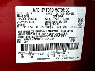 2020 Ford Explorer Limited