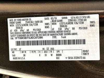 2018 Ford F-350SD Lariat