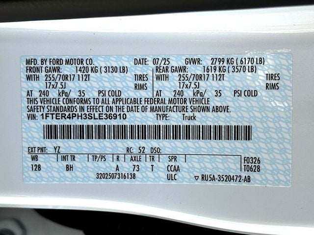 2025 Ford Ranger XL
