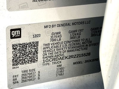 2024 Chevrolet Silverado 1500 WT